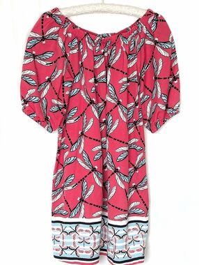 Crown & Ivy Dragonfly Linen Dress